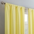 thumbnail image 4 of Eclipse Kendall Kids Thermaback Blackout 42 x 54 Curtain Panel in Lemon, 4 of 15