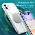 thumbnail image 6 of Crystal Clear Case for iPhone 11, [Not Yellowing] [Camera Protection] [Military Grade Drop Tested] Transparent Shockproof Protective Phone Case Soft Silicone Slim Cover, 6.1 inch, Silver, 6 of 8
