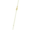 thumbnail image 5 of JewelStop 14K Yellow Gold Round Cable Chain Lobster Clasp, Extendable & Adjustable 16-18 Inches, 5 of 6