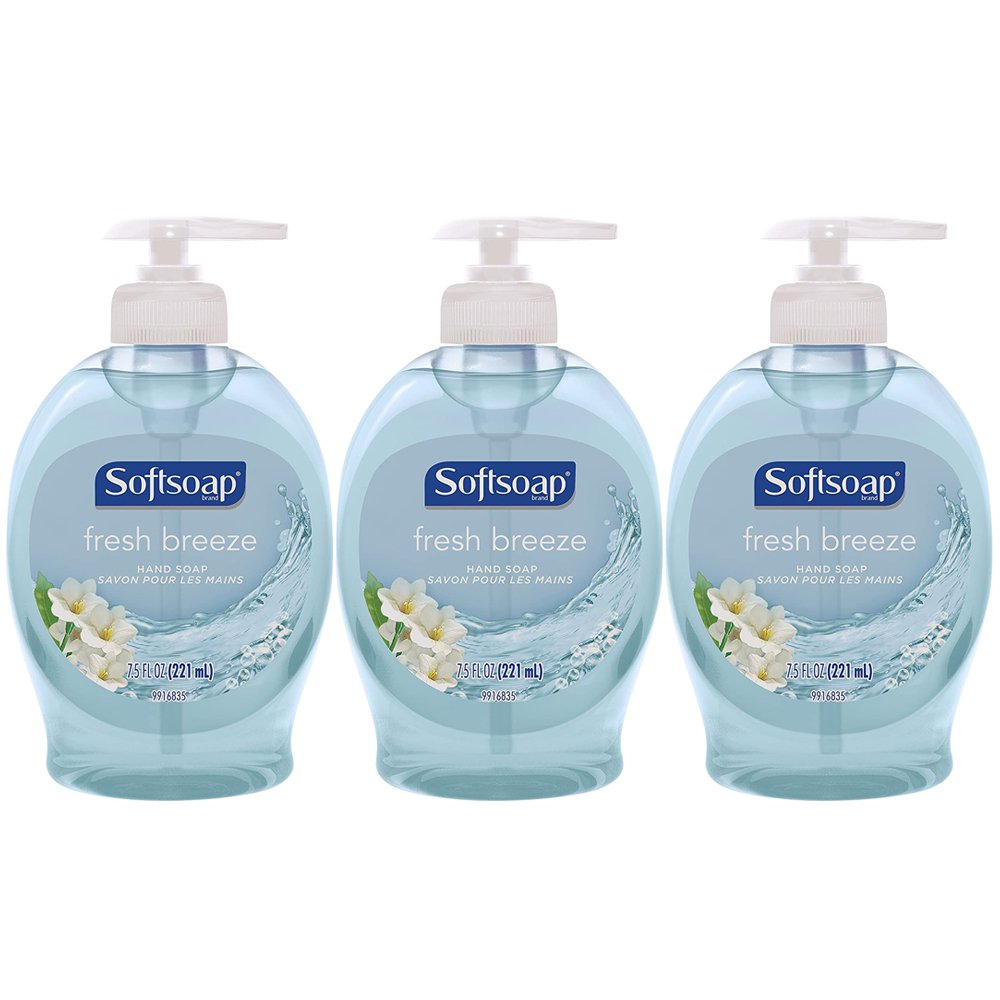Pack of (3) ColgatePalmolive Softsoap Hand Soap Fresh Breeze, 7.5 Fl