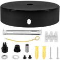 thumbnail image 2 of SHISUYAN 1 Set of Ceiling Light Cover Plate Chandelier Pendant Light Part Ceiling Mount Light Plate Lamp Base, 2 of 8