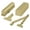 Gold, variant on Deltana DC90-WHITE DC90 Door Closer White