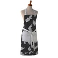 thumbnail image 3 of Cotton Apron - Cow Print - Kitchen BBQ Restaurant Cooking Painters Artists - Full Apron or Waist Apron, 3 of 7