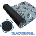 thumbnail image 6 of Long Mouse Pads for Desk,Blue Dinosaur Skeletons Pattern Desk Mats on Top Of Desks, Desk Mouse Pad Extra Large with 3mm Non-Slip Base and Stitched Edge for Gaming,Office,Work,Home 31.5"x11.8", 6 of 6
