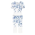 thumbnail image 5 of Two Piece Sleepwear for Women Floral Print Lounge Set Loose Fit Oversized Lounge Set Women Pj, 5 of 5