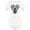 White, variant on Koala Beautiful Design Bodysuit Infant -Image by Shutterstock, Newborn