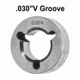 thumbnail image 1 of Chendee Drive Rolls Knurled V Groove Fit For Miller Mig Welder Wire Feeder .030 .035 .045,#2, 1 of 9