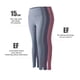 thumbnail image 3 of Pantalones de yoga desnudos de cintura alta, pantalones ajustados a la cadera, lanzados a la cadera, pantalones de entrenamiento de compresión de sudoración elástica de cintura altaL Jormftte CPB-DE-HJJ-01-6, 3 of 5