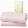 thumbnail image 1 of California Design Den Standard Queen Size Pillowcase Set - 400 Thread Count, 100% Cotton Sateen, Set of 2 Pillow Covers, Breathable, Cooling, Soft for Quality Sleep - Pink, 1 of 1