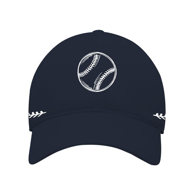Kieccall Unisex Printed Cotton Baseball Cap, Washed Soft Top Adjustable Sun Hat for Outdoor Sun Protection & Casual Style