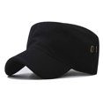 thumbnail image 2 of Gorra plana de Algodón yuxing Talla única Algodón gris, 2 of 5