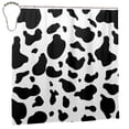 thumbnail image 2 of YFYANG Waterproof Bathroom Shower Curtain, Cow Pattern Shower Curtain Set with Hooks, Home Bathroom Tub Decor - 72 "x72", Iron Hooks, 2 of 6