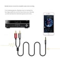 thumbnail image 5 of 2X Cable RCA 2RCA Una 3.5 Cable de Audio Jack de 3.5mm Cable Auxiliar Rca(2M), 5 of 5
