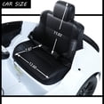 thumbnail image 4 of 12V Ride On Car,  Dodge Charger Powered Electric Car with Battery Powered, Bluetooth, Remote Control, LED Light, Ride On Toy for Ages 3+ Kids, White, 4 of 10