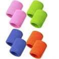 thumbnail image 2 of 12 pares (24 piezas) Muñequeras deportivas coloridas Muñequeras de algodón Muñequeras Muñequeras Muñequeras Muñequeras para hombres y mujeres, 2 of 5