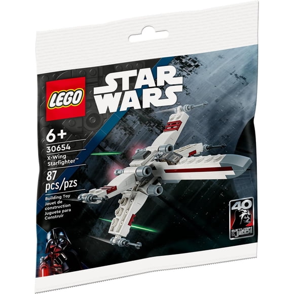LEGO Star Wars X-Wing Starfighter 30654 Building Toy Set (87 Pieces)
