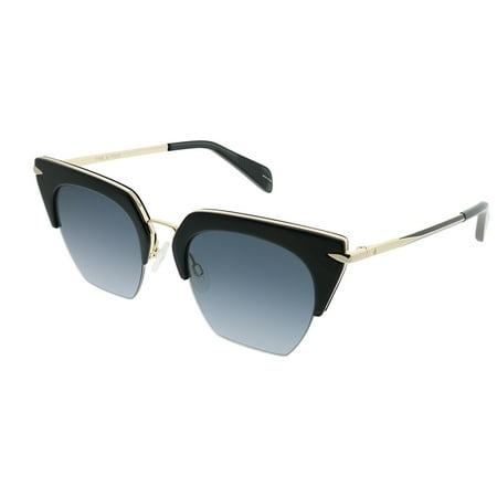 Sunglasses Bone Stripe - Rag & Bone Del Rey RNB 1007/S 2M2 9O Womens Cat-Eye Sunglasses