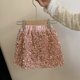 thumbnail image 3 of Sudaderas con capucha Primavera Ropa infantil coreana Otoño Nuevas niñas Dulce Sentido avanzado Tops de lentejuelas Falda versátil 2024, 3 of 5