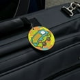 thumbnail image 5 of Scooby-Doo The Mystery Machine Round Luggage ID Tag Card Suitcase Carry-On, 5 of 8