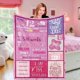 thumbnail image 1 of LHSHID Happy 16th Birthday Throw Blanket for Girls 16 Years Old Flannel Fleece Blanket Sixteenth Birthday Gift Ideas Decoration for Teen Daughter Niece Granddaughter 50x60in, 1 of 6