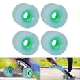 thumbnail image 1 of Paquete de 4 ruedas de patineta perfecl 7 cm PU verde, 1 of 8