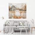 thumbnail image 2 of Yayeee Tapestry Wall Hanging for Bedroom 80" x 60" Living Room Home Wall Art Decor, Cute Halloween Pumpkins, 2 of 7