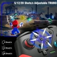 thumbnail image 4 of Switch Controller Compatible with Switch/Switch Lite/Switch OLED, Extra Controller with Paddles, Wireless Switch Pro Controller with Turbo, 6-Axis Gyro,Programmable with Buttons,Black, 4 of 8