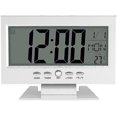 thumbnail image 1 of BRILLAR Reloj despertador LCD digital multifuncional con calendario, 1 of 5