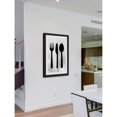 thumbnail image 4 of "Silverware" Framed Painting Print, 4 of 6