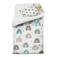 thumbnail image 2 of Boho Bohemia Rainbow Duvet Cover and Pillowcase Set for Single Bedding, Bedroom Accessories for Kids Teens, 2 of 5