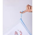 10pcs Mesh Zipper Pouch Bags,10 colors Plastic Zipper Bags for
