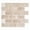 Beige, variant on Smart Tiles Peel and Stick Backsplash, 10 Adhesive Tiles, Subway White, 10,95"x9,7"