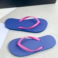 thumbnail image 3 of Xucatan Women's EVA Flip Flops, Solid Color Thong Sandals with Round Toe, Lightweight Cushioned Flat Slippers, Non Slip Soft Sole Casual Summer Beach Shoes for Indoor Outdoor Gift, 3 of 8