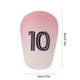 thumbnail image 4 of Espinilleras Fútbol Con Número Fútbol ​​protectores Pantorrilla para Adultos Protectores Antideportivos Tipo Inserto Engrosados ​​(No. 10 Rosa/blanco Tamaño XS Largo 8 Cm Ancho 5 Cm), 4 of 4