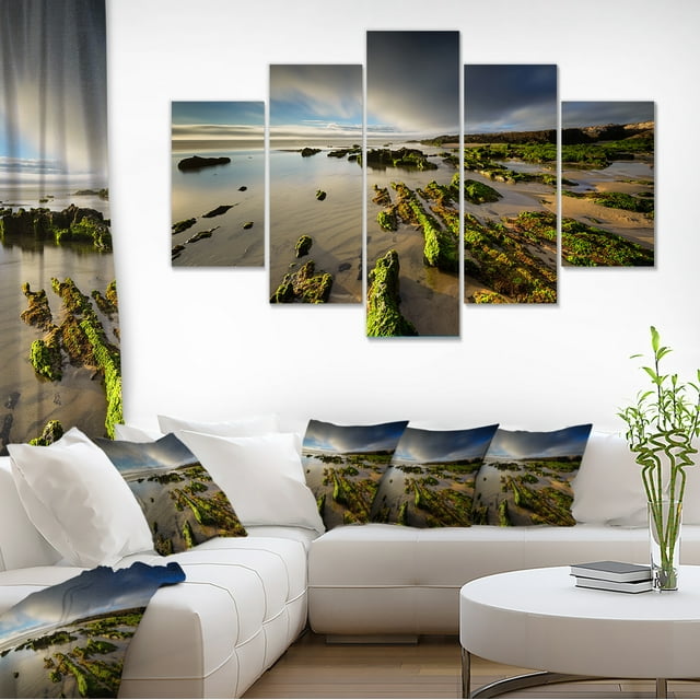 Furnas Virgin Beach Galicia Spain - Seashore Canvas Art Print