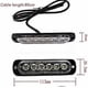 thumbnail image 2 of 6 LED Car Strobe Brake Light - 12V to 24V Vehicle Light Bar - Safety Flashing Beacon for Car, Utility Vehicle, Boat, Trailer, Caravan4pcs Flashing Sty, 2 of 4