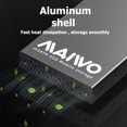thumbnail image 4 of Gabinete Móvil Msata Ssd Maiwo K1642S 5Gbps Usb 3.0 A Msata Ssd Caja Caja Móvil De Aleación De Aluminio, 4 of 9