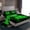 Black Green, variant on Homewish Black Pink Gamepad Full Size Sheets, Neon Gradient Game Console Bed Sheets, Cartoon Theme Sheet Sets, Super Cozy Room Decor, 4pcs