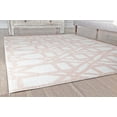 thumbnail image 4 of Rugs America Mika MO10A Strawberry Milk Geometric Contemporary Pink Area Rug, 8'x10', 4 of 7