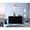 Black, variant on 6 - Drawer Double Dresser in White, Four Legs / Bedroom Storage Essential