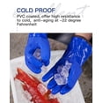 thumbnail image 3 of Guantes para congelador con aislamiento térmico PACIFIC PPE XL, color azul, 3 of 7