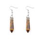 thumbnail image 1 of Xiao Hua Pendientes colgantes de cristal con punto de curación de chakras y piedra de cuarzo natural real, regalo para el día de San Valentín y el día de la madre, C, 1 of 4