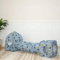 thumbnail image 3 of Kitty City Cat Print Play Furniture Combo House with Tunnel, Blue, 3 of 5