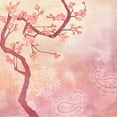thumbnail image 2 of Evelia Designs 26x26 Black Ornate Wood Framed with Double Matting Museum Art Print Titled - Sweet Cherry Blossoms V, 2 of 4