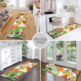 thumbnail image 6 of Yayeee Runner Rug for Bedroom 2'x6' Machine Washable Hallway Non Slip Mat, Beige Leaves, 6 of 8