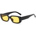 thumbnail image 1 of Rectangle Sunglasses For Women Retro Fashion Sunglasses Uv 400 Protection Square Frame Eyewear, 1 of 4