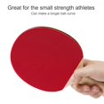 thumbnail image 3 of Ping Pong Con Almohadilla De Goma Para Equipo Deportivo De Tenis De Mesa Para Entrenamiento En Interiores Raqueta De Tenis De Mesa Pegamento Inverso Raqueta De Tenis De Kearding OD005257-00, 3 of 7