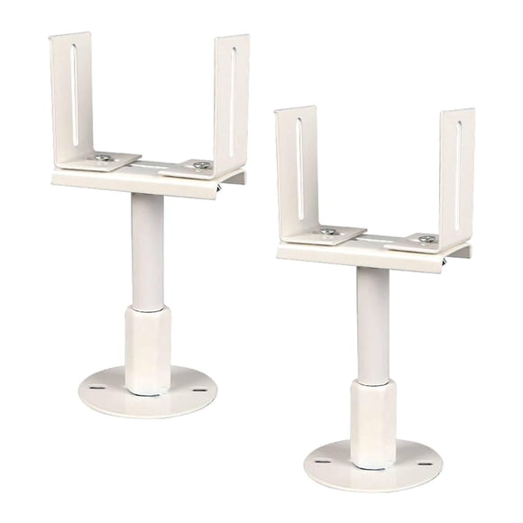 2 soportes de suelo para radiador, patas de soporte para radiador de calefacción, base de montaje, estantes, Altura de 11 a 16 cm