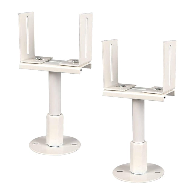 Fengbin 2Pcs Radiator Floor Brackets Holder Stands Easy to Install Radiator Support Feet Height 11 to 16cm