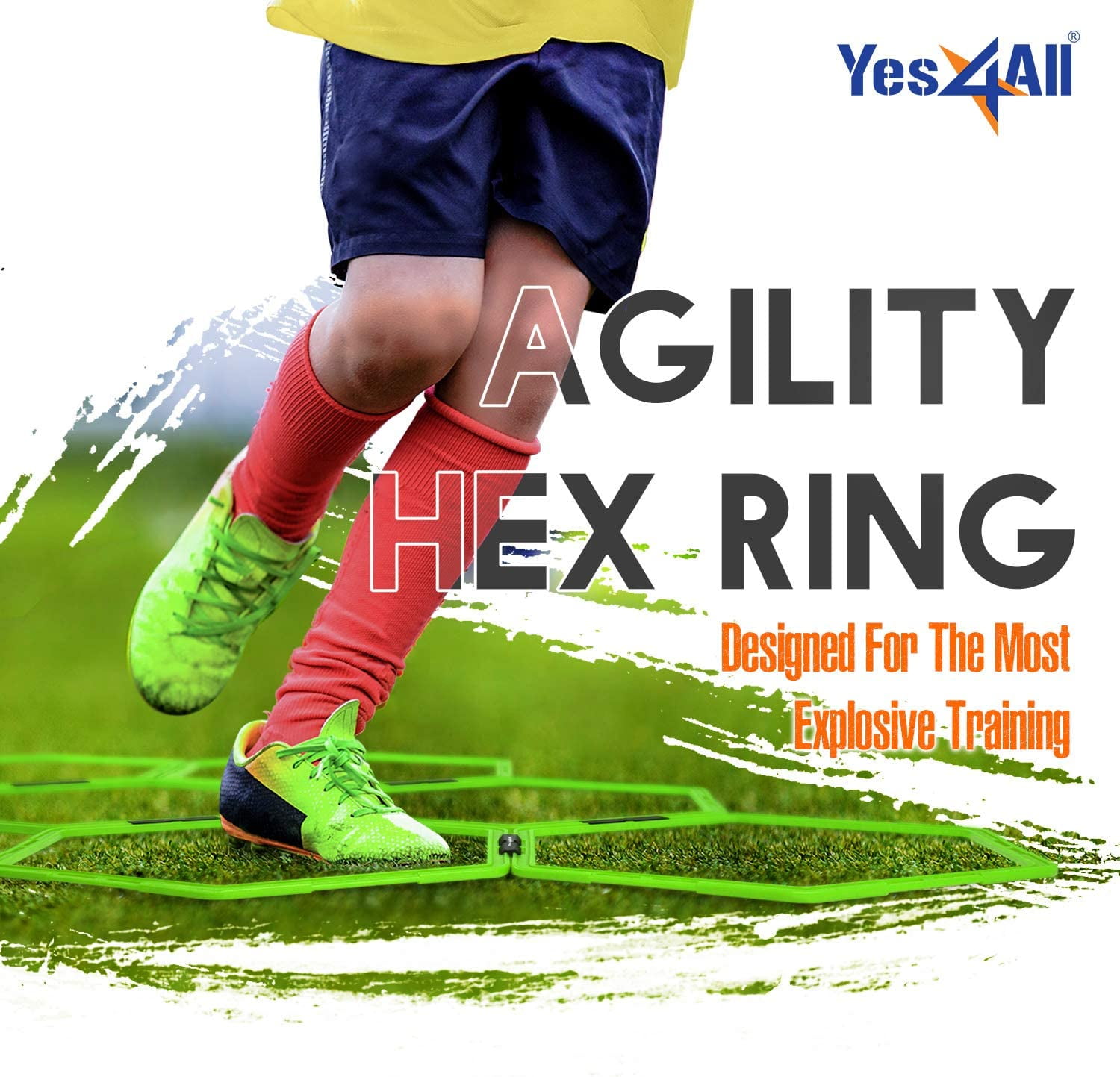 Hex Agility Rings GHB (6-Pack) 21
